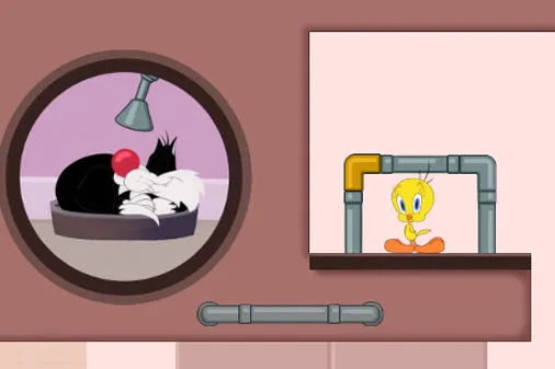 ルーニーテューンズの無料ゲーム Looney Tunes Cartoons Tweety’s Pipe Pranks